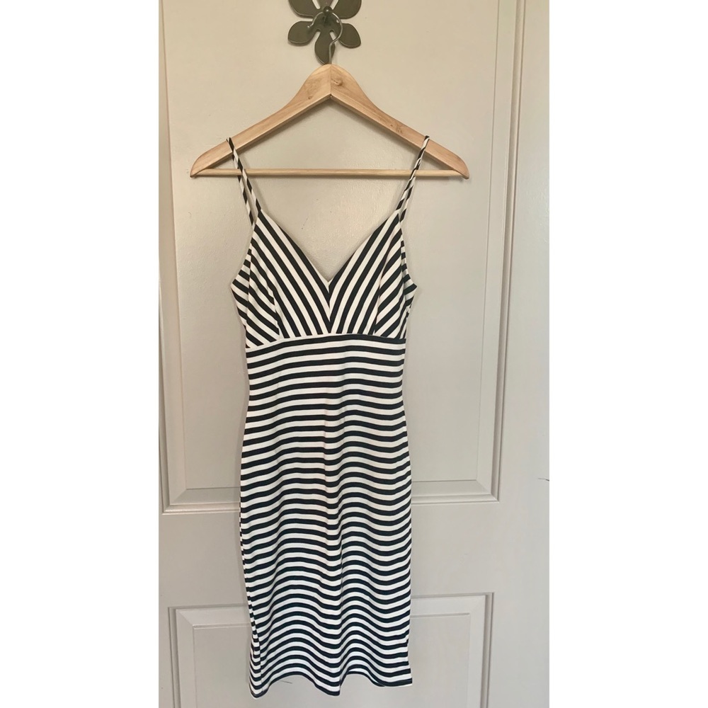 Charlotte Russe Striped Bodycon Dress